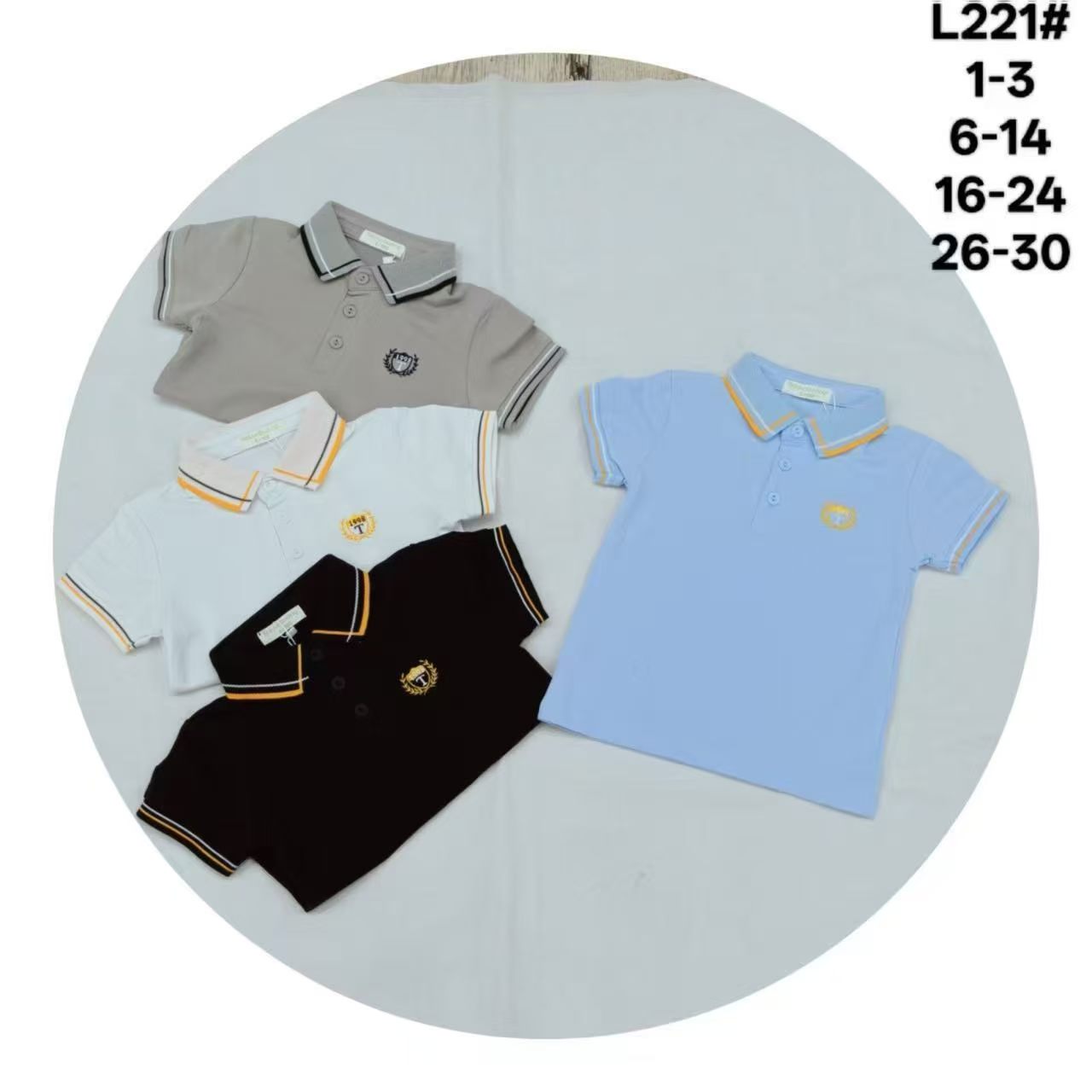 POLO TSHIRT [Sz:6 Cl:Blue]